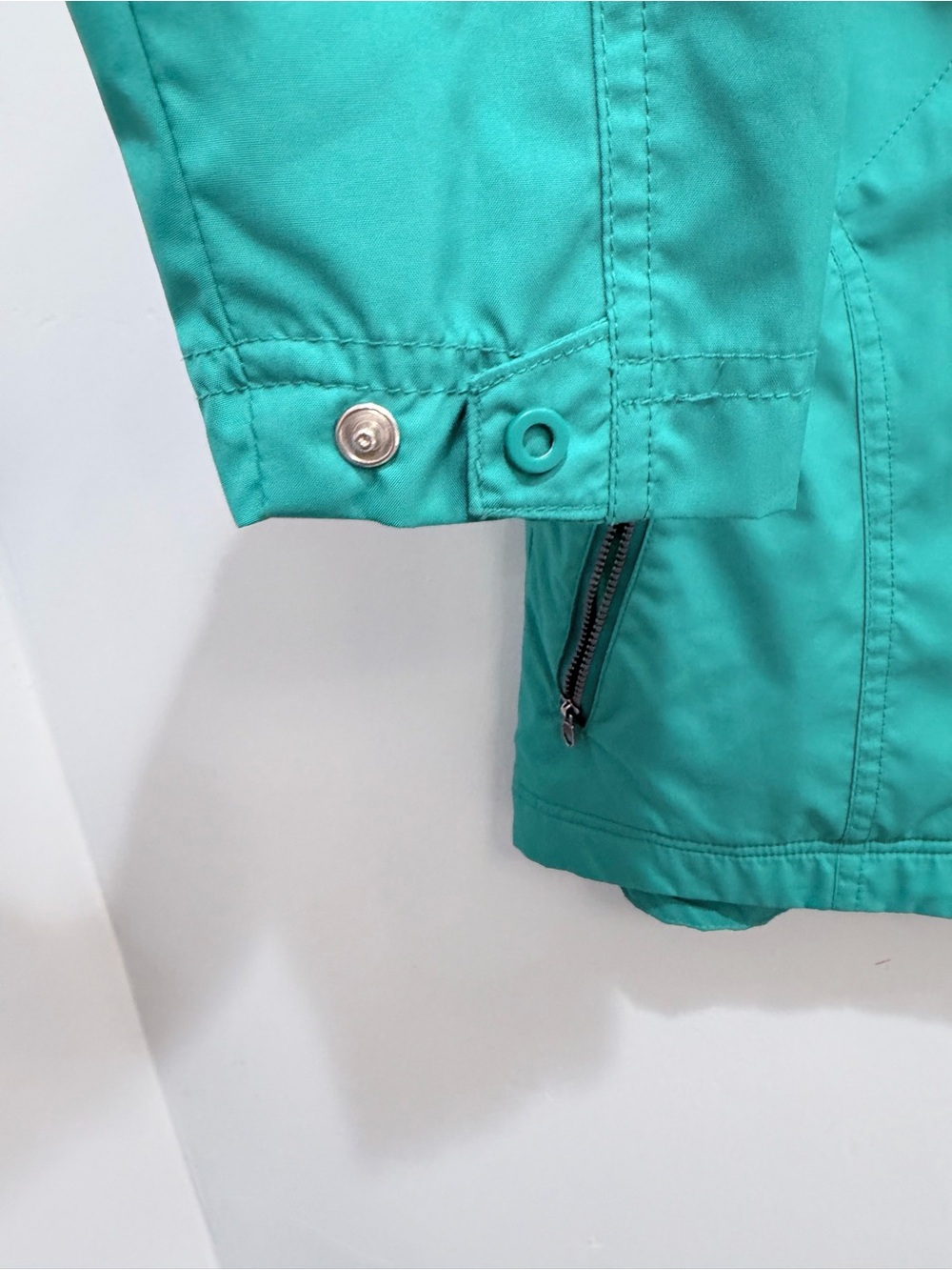 Royal Robbins Women's Discovery Utility Jacket Teal Green Windbreaker Medium - Picture 6 of 16
